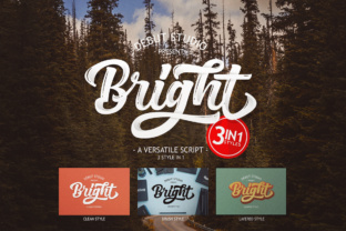 Bright Script: A Layered Font for Dynamic Design
