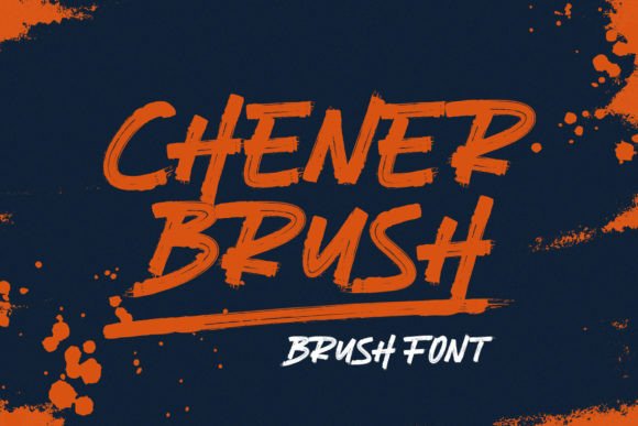 Chener Brush: A Handbrush Font for Expressive Design