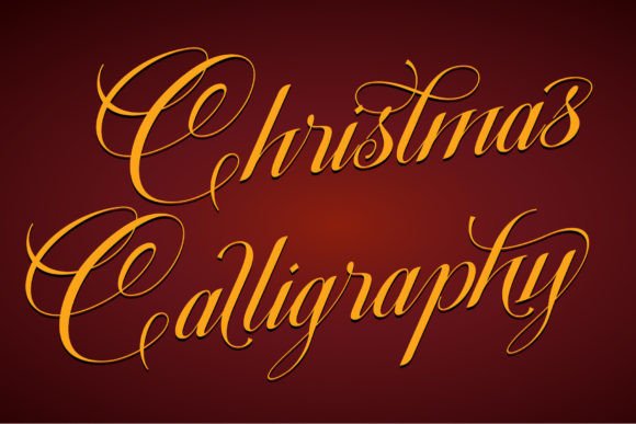Christmas Calligraphy Font: Elevate Your Festive Designs