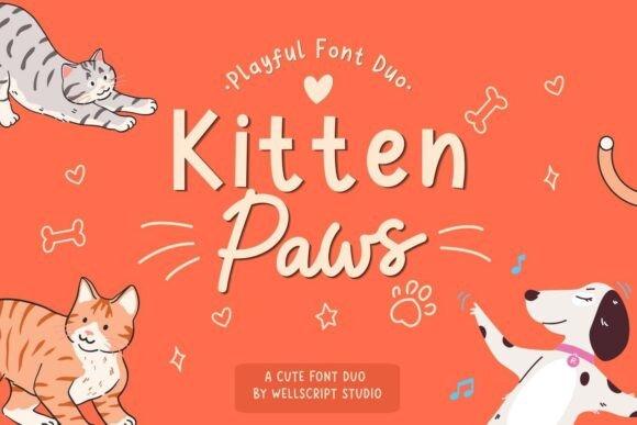 Discover Kitten Paws, Your New Favorite Font