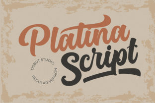 Discover the Allure of Platina Script - Regular