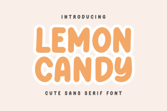 Lemon Candy: A Sweet Handwritten Font for Creative Projects