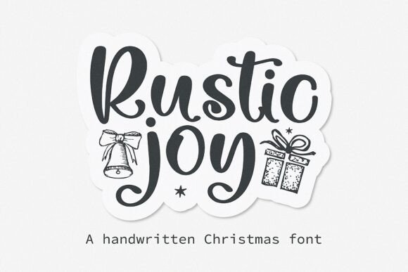 Rustic Joy: The Handwritten Font for Elegant Projects