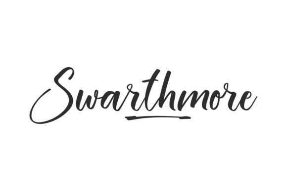 Swarthmore: A Modern Handwritten Font for Effortless Style