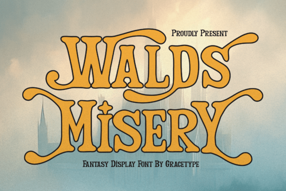 Walds Misery: A Legendary Fantasy Display Font